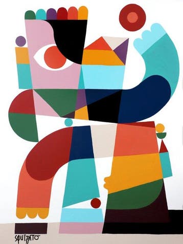Antony Squizzato - Un rêve dUlysse (XL painting)