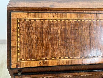Secrétaire à abattant - Walnoot - Louis XVI-stijl meubel met