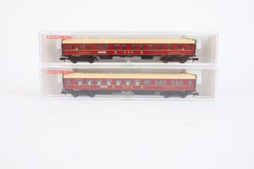 Fleischmann N - 8633K, 8634K - Wagon de passagers pour, Nieuw