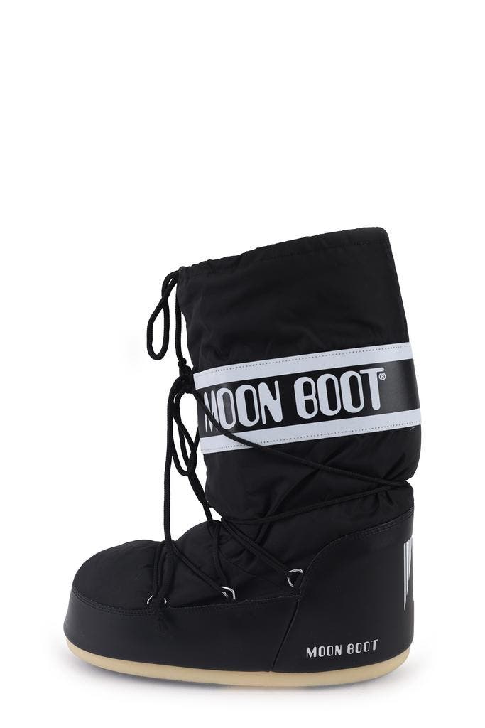 Moon Boot Veterboots in maat 46 Zwart, Kleding | Heren, Schoenen, Zwart, Zo goed als nieuw, Boots, Verzenden