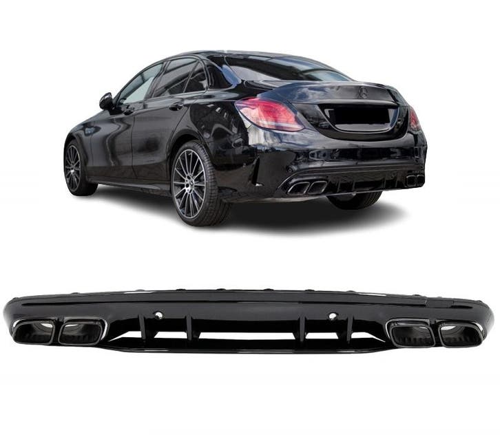 Diffuser | geschikt voor Mercedes-Benz | C-klasse 2014-2020, Autos : Divers, Tuning & Styling, Envoi