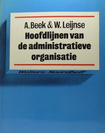 Hoofdlijnen informatiekunde 9789001536718 A. Beek, Verzenden, A. Beek