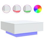 Salontafel LED 80cm | Tweede Kansje | OP = OP, 50 tot 100 cm, Verzenden, Vierkant, 50 tot 100 cm