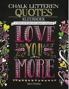 Chalk letteren Quotes kleurboek (9789045321110), Boeken, Hobby en Vrije tijd, Nieuw, Verzenden