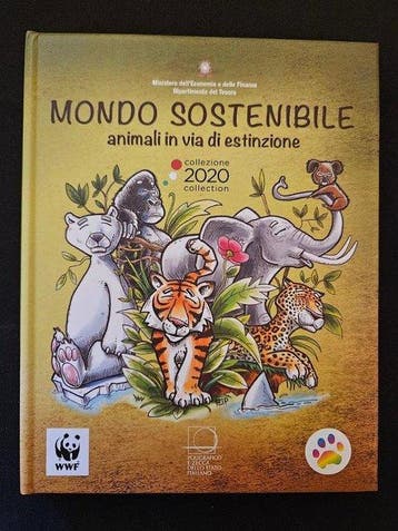 Italië. 5 Euro 2020/2024 Animali In Via Di Estinzione (5
