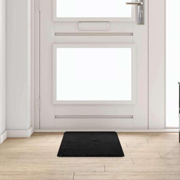 vidaXL Tapijt Loper Zwart 50 x 100 cm 100% Polypropyleen, Verzenden, Nieuw