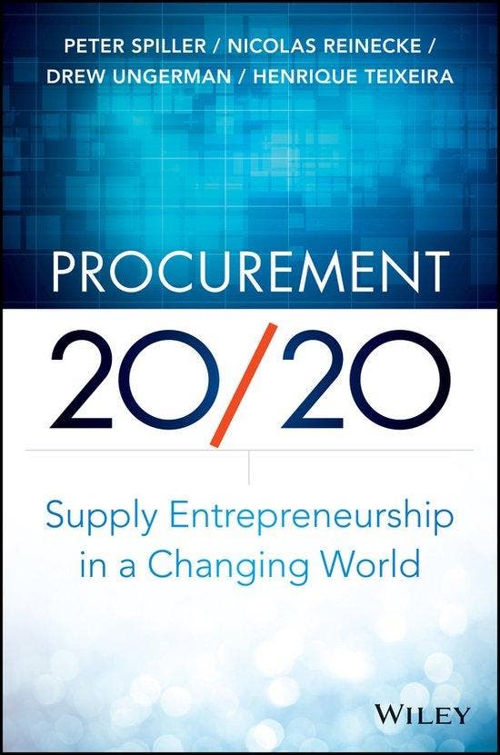 Procurement 20/20 9781118800089 Peter Spiller, Livres, Langue | Anglais, Envoi