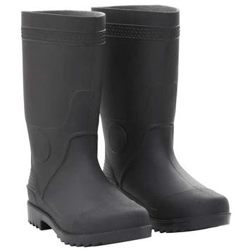 vidaXL Regenlaarzen maat 38 PVC zwart, Verzenden, Nieuw