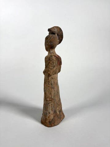 Oud Chinees, Tang-dynastie Terracotta Mingqi - 17 cm