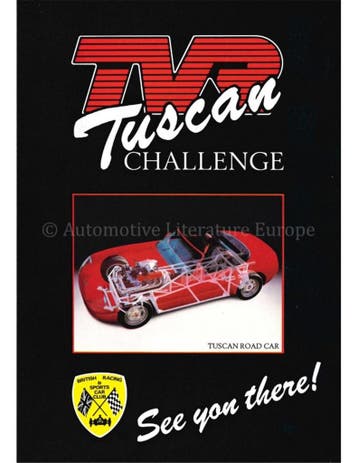 1988 TVR TUSCAN CHALLENGE BROCHURE ENGELS