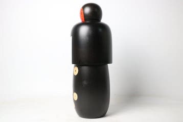 Kiku Musume (Chrysantenmeisje) – Prijswinnende kokeshi van