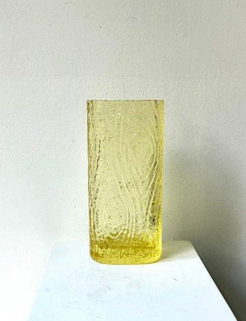 Murano - Attr. Mario Pinzoni - Vase - En résine à écorce -, Antiquités & Art