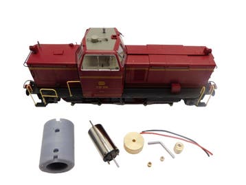 micromotor HR017C  motor ombouwset voor: Roco V36, V65, en, Hobby & Loisirs créatifs, Trains miniatures | HO, Verzenden, Overige typen