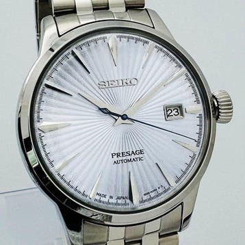 Seiko - Presage Automatic Cocktail Patterned Light Blue Dial