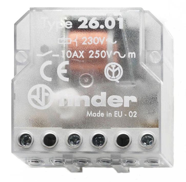 Finder 26 Bistabiel Relais - 26.01.8.230.0000, Bricolage & Construction, Électricité & Câbles, Envoi
