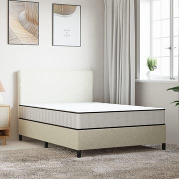 vidaXL Schuimmatras middelzacht 100x200 cm, Verzenden, Nieuw