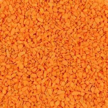 Aquarium Steentjes 1KG 4-6mm - Gekleurd Granulaat - ORANJ..., Dieren en Toebehoren, Ophalen of Verzenden, Nieuw