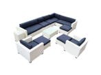 Veiling - Loungeset incl. kussens 12-delig, Tuin en Terras, Nieuw