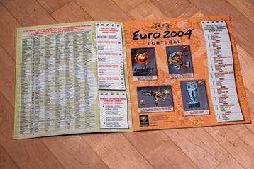 2004 Panini UEFA Euro 2004 Original edition - 1 Sticker