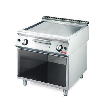 Bakplaat/Grillplaat | Gas | 70/80 FTGS | RVS | 12kW |, Verzenden