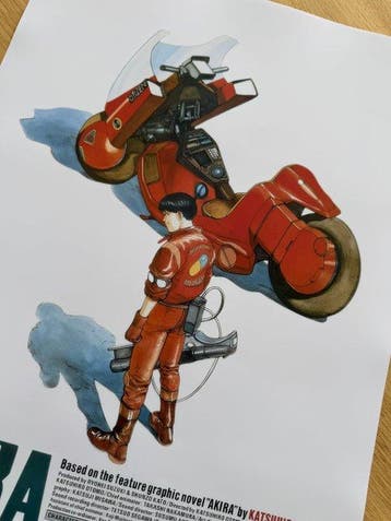 Katsuhiro Otomo - AKIRA, Mystery Poster - Unknown, Antiquités & Art