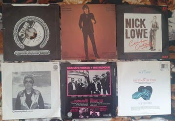 Nick Lowe - Graham Parker & The Rumour, The Stranglers - 6 x, Nieuw in verpakking