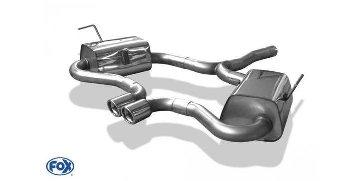 FOX Mini Cooper S R53 einddemper rechts/links uitrit midden, Auto-onderdelen, Uitlaatsystemen, Nieuw, Verzenden