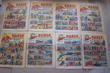 Paris Jeunes N°30 au N°50 + Paris Jeunes Aventures N°52 au, Boeken, Nieuw