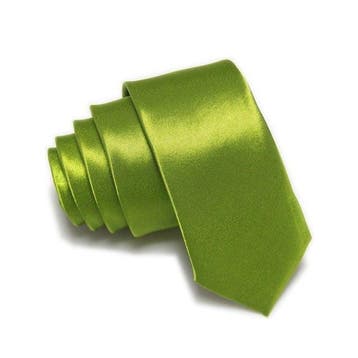 Leger groene Smalle Stropdas, Collections, Verzenden
