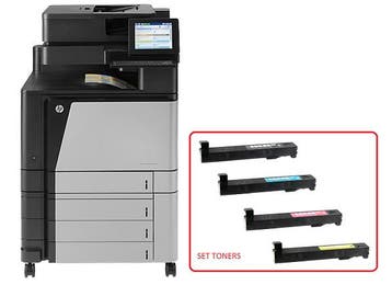 Second Hand HP - Huismerk SET TONERS M880, Informatique & Logiciels, Ophalen of Verzenden, Toner