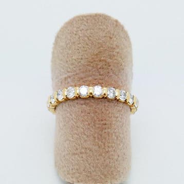 Bague déternité - 18 carats Or jaune - 1.68ct. tw. Diamant, Bijoux, Sacs & Beauté