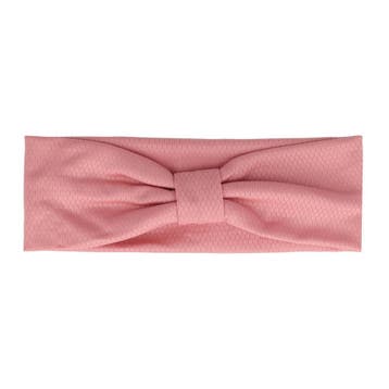 Haarband Knoop 8cm – Effen Patroon – Jersey Stof – Roze, Nieuw
