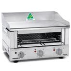 Bak-/Grillplaat + Salamander | Elektrisch | Glad Oppervlak, Verzenden, Nieuw in verpakking