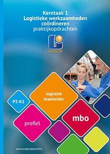 Logistiek teamleider Kerntaak 1 Logistieke werkzaamheden, Verzenden, Zo goed als nieuw, OVD Educatieve Uitgeverij