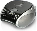 Lenco SCD-24 - Draagbare radio CD speler met AUX-uitgang - Z, Audio, Tv en Foto, Luidsprekerboxen, Verzenden, Nieuw