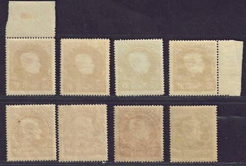 België 1929/1941 - Grote Montenez, de basisreeks ( druk van, Postzegels en Munten, Gestempeld