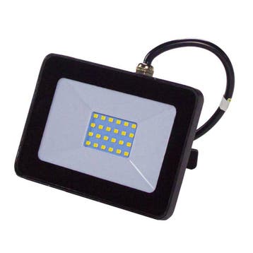 LED Bouwlamp - Floodlight 20 Watt - Netstroom, Verzenden, Nieuw, Minder dan 50 watt, Lamp met armatuur
