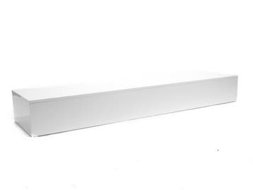 *TIP*  Podium wit glossy 200 x 50 x 25 cm B-BKP-007, Zakelijke goederen, Kantoor en Winkelinrichting | Winkel en Inventaris, Ophalen of Verzenden