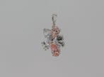 Zonder minimumprijs - Hanger - 14 karaat Witgoud - 3.03ct.