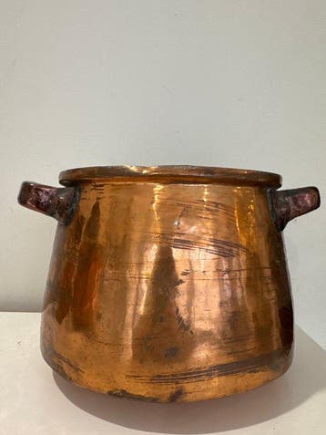 Pan - Koper - antieke pan