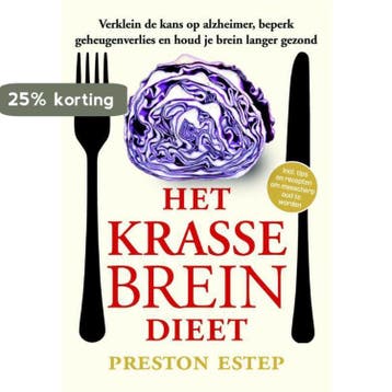 Het krassebreindieet 9789492493002 Preston Estep, Verzenden, Gelezen, Preston Estep