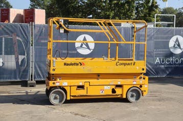Veiling: Schaarhoogwerker Haulotte Compact 8 Elektrisch 350k, Ophalen