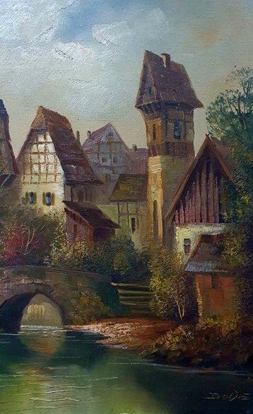 Bode - Le pont du village