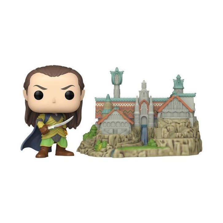 The Lord of the Rings POP! Town Vinyl Figure Elrond & Rivend, Verzamelen, Lord of the Rings, Nieuw, Ophalen of Verzenden