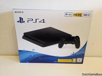 Playstation 4 / PS4 - Console - Jet Black - 500GB - New & Se, Consoles de jeu & Jeux vidéo, Consoles de jeu | Sony PlayStation 4