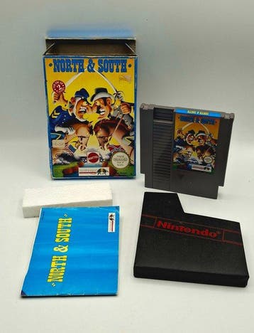 Nintendo - Nes - North & South - Pal A - Mattel - Videogame, Nieuw