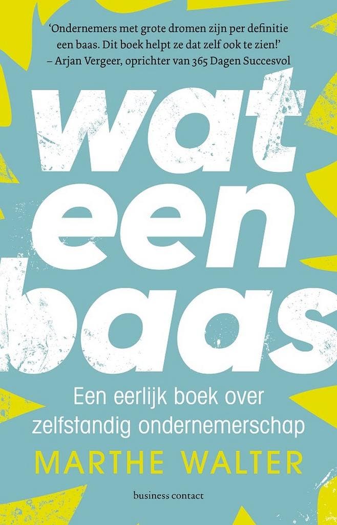 Wat een baas 9789047015802 Marthe Walter, Livres, Santé, Diététique & Alimentation, Envoi
