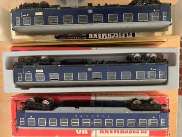 Fleischmann H0 - 5157 - Modeltrein personenwagen (3) - DB, Nieuw