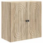 vidaXL Wandkast Sonoma Eiken 59 x 31 x 60 cm Bewerkt hout, Verzenden