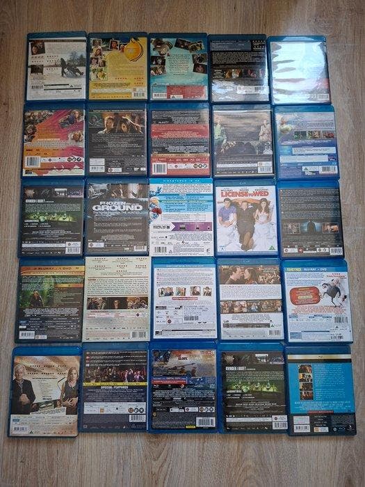 Collection of 25 Blu-ray Movies, Collections, Cinéma & Télévision
